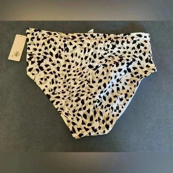 Woman’s Freshwater Twist Front High Waist Plus Size Bikini Bottom Size XXL - Picture 6 of 9